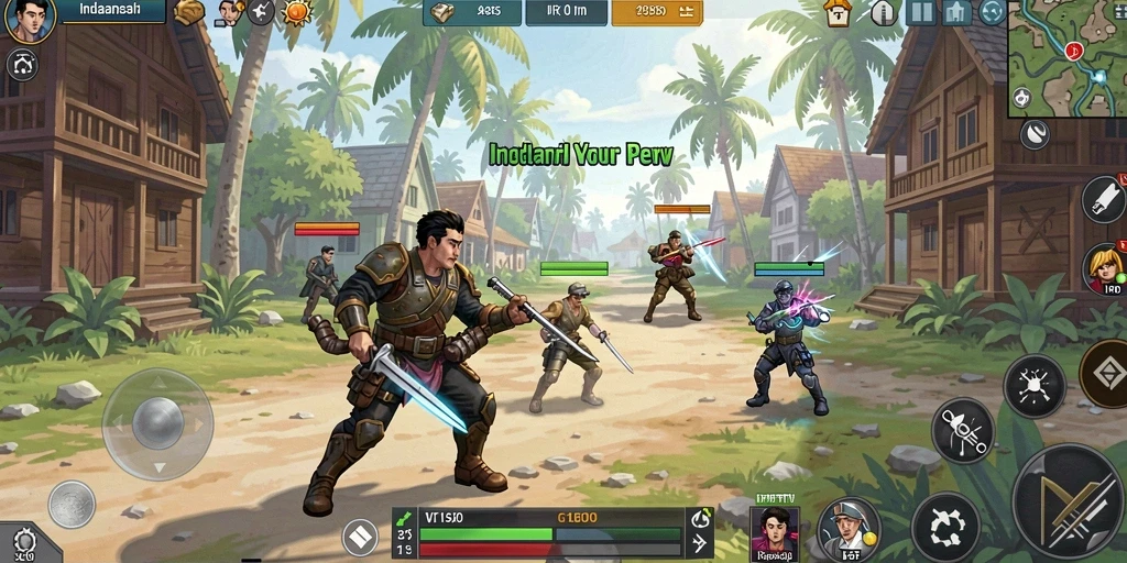 atom138 - Momen seru saat bermain dalam mode multiplayer.