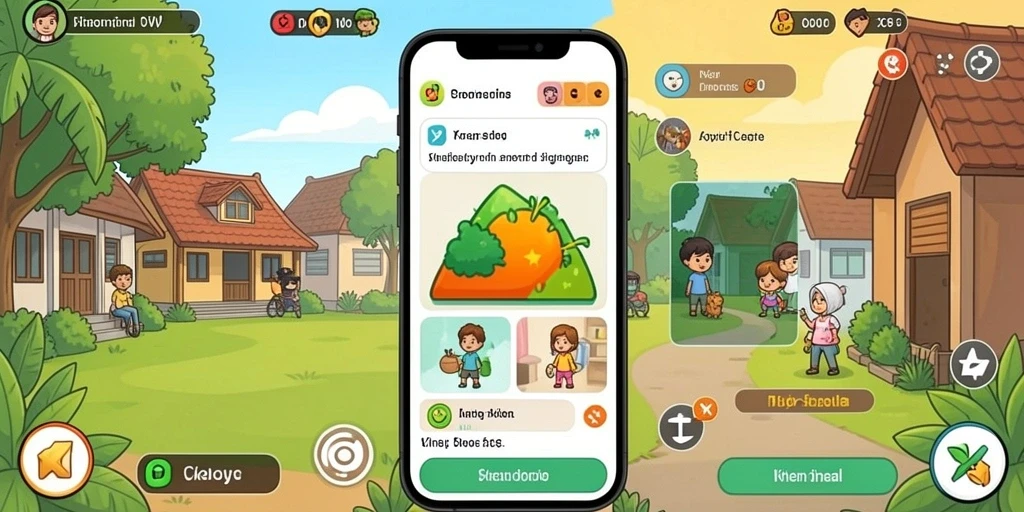 gogorummy - Fitur chat yang memungkinkan interaksi antar pemain.